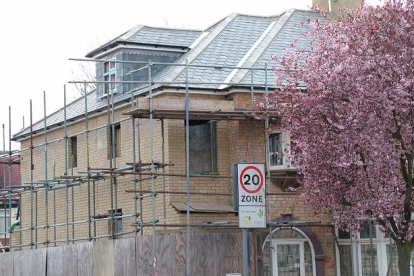 New Timber Frame, Pitched Roof & Slated