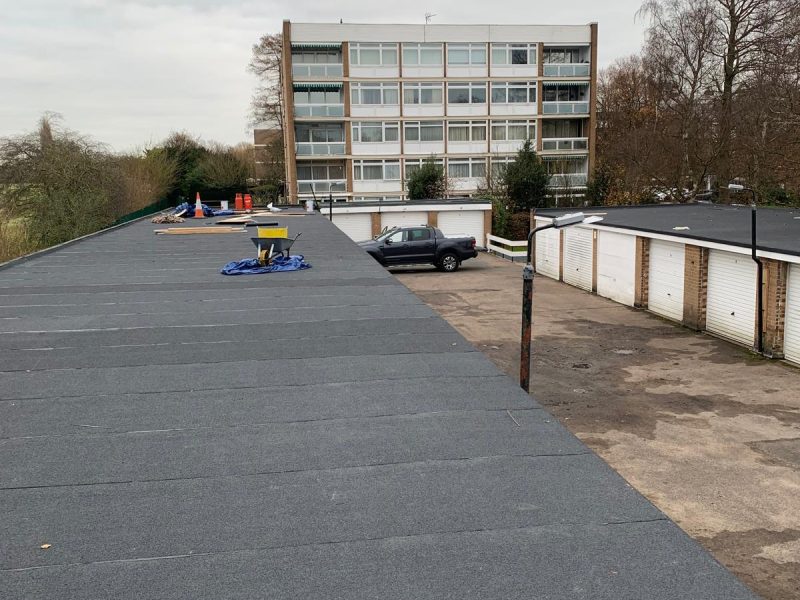 Chigwell garage flat roofs