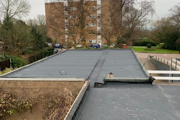Chigwell garage flat roofs, photo 2